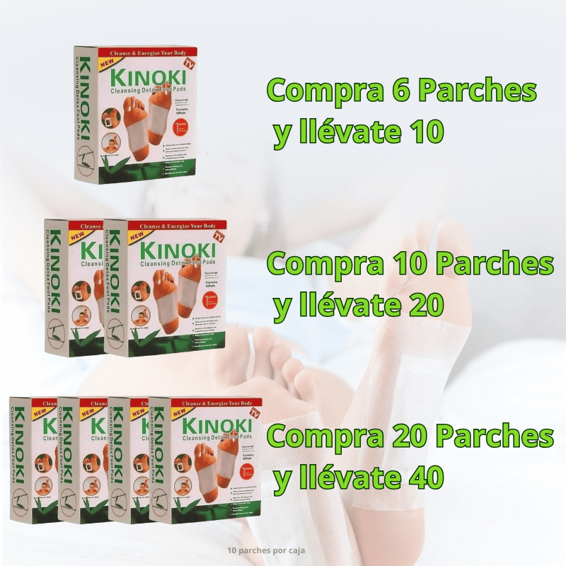 BioDetox - Parches Detox Para Pies